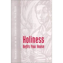 Holiness Befits Your House: Canonisation of Edith Stein - A Documentation