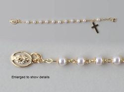 Mother of Pearl Rosary Bracelet