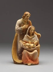 Holy Family Nativity Resin Statue 22cm