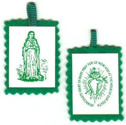 Green Scapular & Leaflet