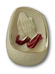 Holy Water Font - Praying Hands 11cm