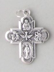 Confirmation Multi-Cross
23mm Silver coloured.