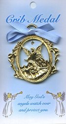 Crib Medal w/ blue ribbon