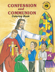 Confession and Communion Colouring Book