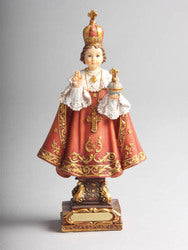 Infant of Prague Resin Statue 14cm