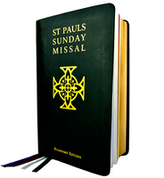 St Pauls Sunday Missal - Green Leatherette