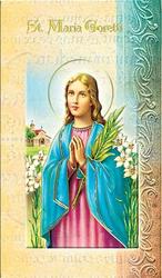 Maria Goretti leaflet