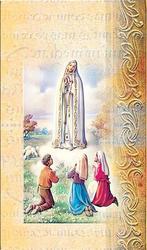 Our Lady of Fatima Leaflet