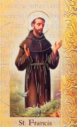 St Francis of Assisi Leaflet