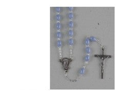 Rosary Plastic Blue
