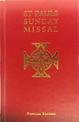St Pauls Sunday Missal - Red Popular Edition