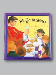We Go To Mass puzzle book