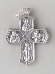 "I am a Catholic" Five Way Cross 25mm