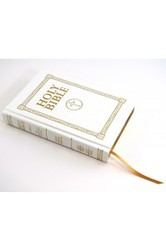 Holy Bible Douay Rheims - First Communion Gift Edition - White