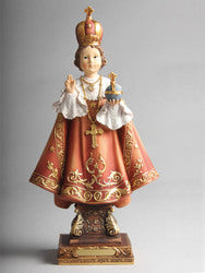 Infant of Prague Resin Statue 30cm