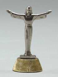 Risen Christ Magnetic Metal Statuette 5 cm