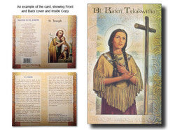 St Kateri Tekakwitha Leaflet