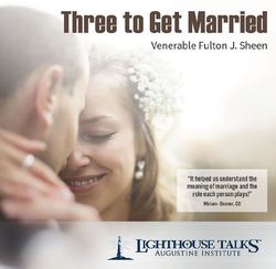 Three To Get Married