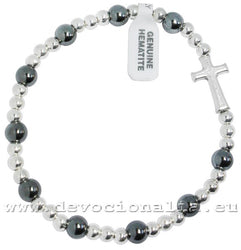 Rosary Bracelet - Haematite