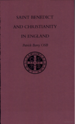Saint Benedict & Christianity in England