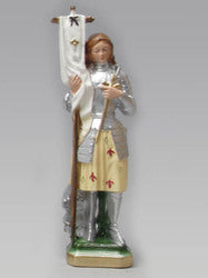 St Joan of Arc Plaster Statue 23 cm*
