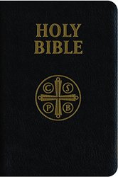 Holy Bible Douay-Rheims - Black - Genuine Leather