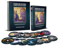 "Foundations Restored : A Catholic Perspective on Origins"<br>
DVD series - 14 DVDs and 108 page A4 Teacher's Guide<br>(Now also produced in Australia)