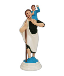 Saint Christopher Plastic Magnetic Statue 10cm