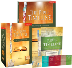 The Bible Timeline: The Story of Salvation Study Set - Workbook, Chart, 12 DVD Set & Bookmark