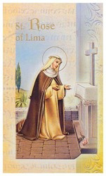 St Rose of Lima Leaflet