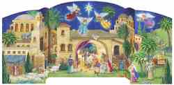 Standing Fold out Advent Calendar
