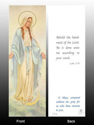 Our Lady of Grace Bookmark