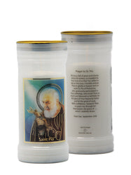 Padre Pio Devotional Candle 16 x 6.2 cm