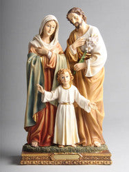Holy Family Resin Statue 30cm