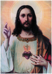 A4 Print - Sacred Heart of Jesus
