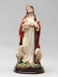 Good Shepherd Resin Statue 20cm